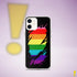 Original LGBTQ Pride Flag Ripped Reveal Clear Case for iPhone®