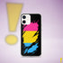 Pansexual Pride Flag Ripped Reveal Clear Case for iPhone®