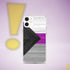 Demisexual Pride Flag Brush Strokes Clear Case for iPhone®
