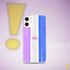Drag Pride Flag Brush Strokes Clear Case for iPhone®