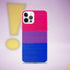 Bisexual Pride Flag Paint Strokes Clear Case for iPhone®