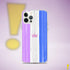 Drag Pride Flag Brush Strokes Clear Case for iPhone®
