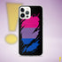 Bisexual Pride Flag Ripped Reveal Clear Case for iPhone®
