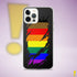LGBTQ Philly Pride Flag Ripped Reveal Clear Case for iPhone®