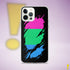 Polysexual Pride Flag Ripped Reveal Clear Case for iPhone®