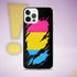 Pansexual Pride Flag Ripped Reveal Clear Case for iPhone®