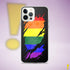 LGBTQ Rainbow Pride Flag Ripped Reveal Clear Case for iPhone®