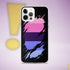 Omnisexual Pride Flag Ripped Reveal Clear Case for iPhone®