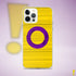 Intersex Pride Flag Brush Strokes Clear Case for iPhone®