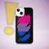 Bisexual Pride Flag Ripped Reveal Clear Case for iPhone®