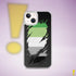 Aromantic Pride Flag Ripped Reveal Clear Case for iPhone®
