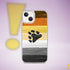 Bear Pride Flag Paint Strokes Clear Case for iPhone®