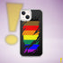 LGBTQ Philly Pride Flag Ripped Reveal Clear Case for iPhone®