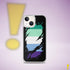 Gay Male Pride Flag Ripped Reveal Clear Case for iPhone®