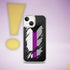 Demisexual Pride Flag Ripped Reveal Clear Case for iPhone®