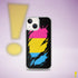 Pansexual Pride Flag Ripped Reveal Clear Case for iPhone®