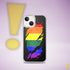 LGBTQ Rainbow Pride Flag Ripped Reveal Clear Case for iPhone®