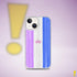Drag Pride Flag Brush Strokes Clear Case for iPhone®