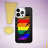 LGBTQ Philly Pride Flag Ripped Reveal Clear Case for iPhone®