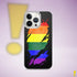LGBTQ Rainbow Pride Flag Ripped Reveal Clear Case for iPhone®