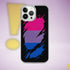 Bisexual Pride Flag Ripped Reveal Clear Case for iPhone®