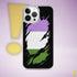 Genderqueer Pride Flag Ripped Reveal Clear Case for iPhone®