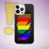 LGBTQ Philly Pride Flag Ripped Reveal Clear Case for iPhone®