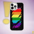 Original LGBTQ Pride Flag Ripped Reveal Clear Case for iPhone®