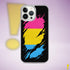 Pansexual Pride Flag Ripped Reveal Clear Case for iPhone®