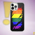 LGBTQ Rainbow Pride Flag Ripped Reveal Clear Case for iPhone®
