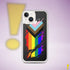 LGBTQ Progress Pride Flag Ripped Reveal Clear Case for iPhone®