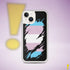 Transgender Pride Flag Ripped Reveal Clear Case for iPhone®