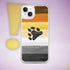 Bear Pride Flag Paint Strokes Clear Case for iPhone®