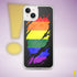 LGBTQ Rainbow Pride Flag Ripped Reveal Clear Case for iPhone®