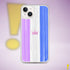 Drag Pride Flag Brush Strokes Clear Case for iPhone®