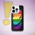 Original LGBTQ Pride Flag Ripped Reveal Clear Case for iPhone®