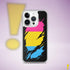 Pansexual Pride Flag Ripped Reveal Clear Case for iPhone®