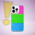 Polysexual Pride Flag Paint Strokes Clear Case for iPhone®