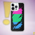 Polysexual Pride Flag Ripped Reveal Clear Case for iPhone®
