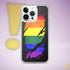 LGBTQ Rainbow Pride Flag Ripped Reveal Clear Case for iPhone®