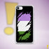 Genderqueer Pride Flag Ripped Reveal Clear Case for iPhone®