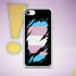 Transgender Pride Flag Ripped Reveal Clear Case for iPhone®