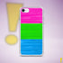 Polysexual Pride Flag Paint Strokes Clear Case for iPhone®