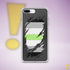 Agender Pride Flag Ripped Reveal Clear Case for iPhone®