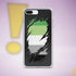Aromantic Pride Flag Ripped Reveal Clear Case for iPhone®