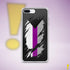 Demisexual Pride Flag Ripped Reveal Clear Case for iPhone®