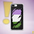 Genderqueer Pride Flag Ripped Reveal Clear Case for iPhone®