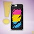 Pansexual Pride Flag Ripped Reveal Clear Case for iPhone®