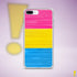 Pansexual Pride Flag Paint Strokes Clear Case for iPhone®