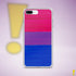Bisexual Pride Flag Paint Strokes Clear Case for iPhone®